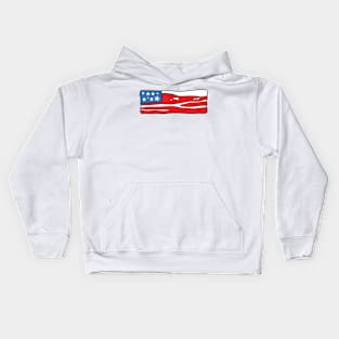 Bacon Flag Kids Hoodie